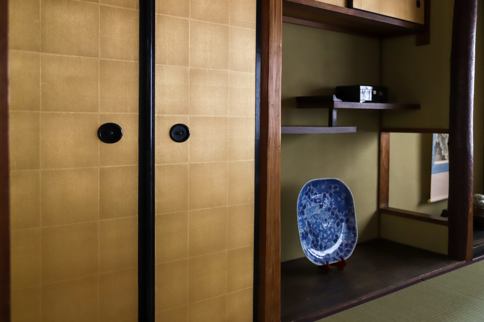 Séjour - Kyoto - Faire l'expérience d'une maison de ville Machiya (coin tokonoma)