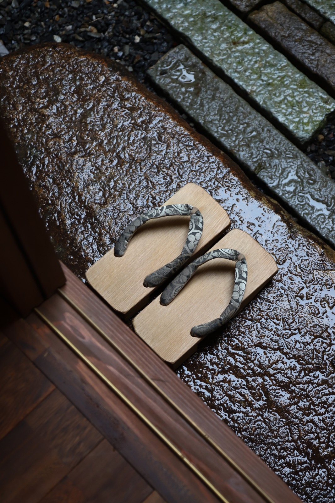 Séjour - Kyoto - Faire l'expérience d'une maison de ville Machiya (socques de bois)